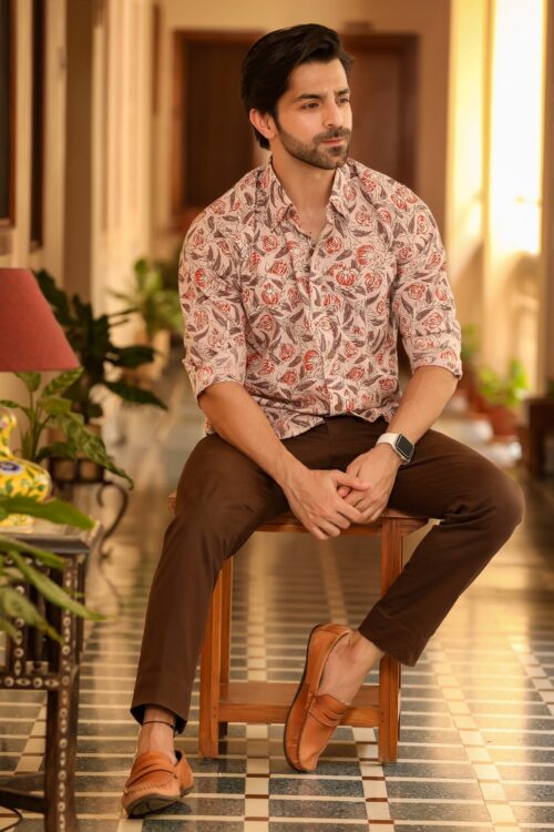 Flower Printed Shirt